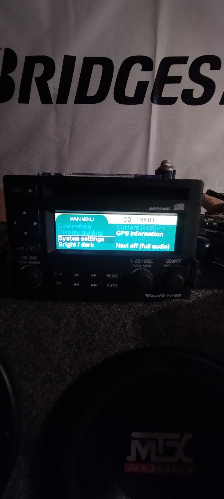 Radio 2 din/navi Volvo