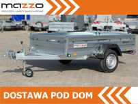 Zaslaw Dostawa Przyczepka na resorze DMC750kg 230x132x35cm SOLIDNA I MOCNA! resorówka  Przyczepa Zasław 235RS na resorze – DMC 750 kg, mocna i niezawodna