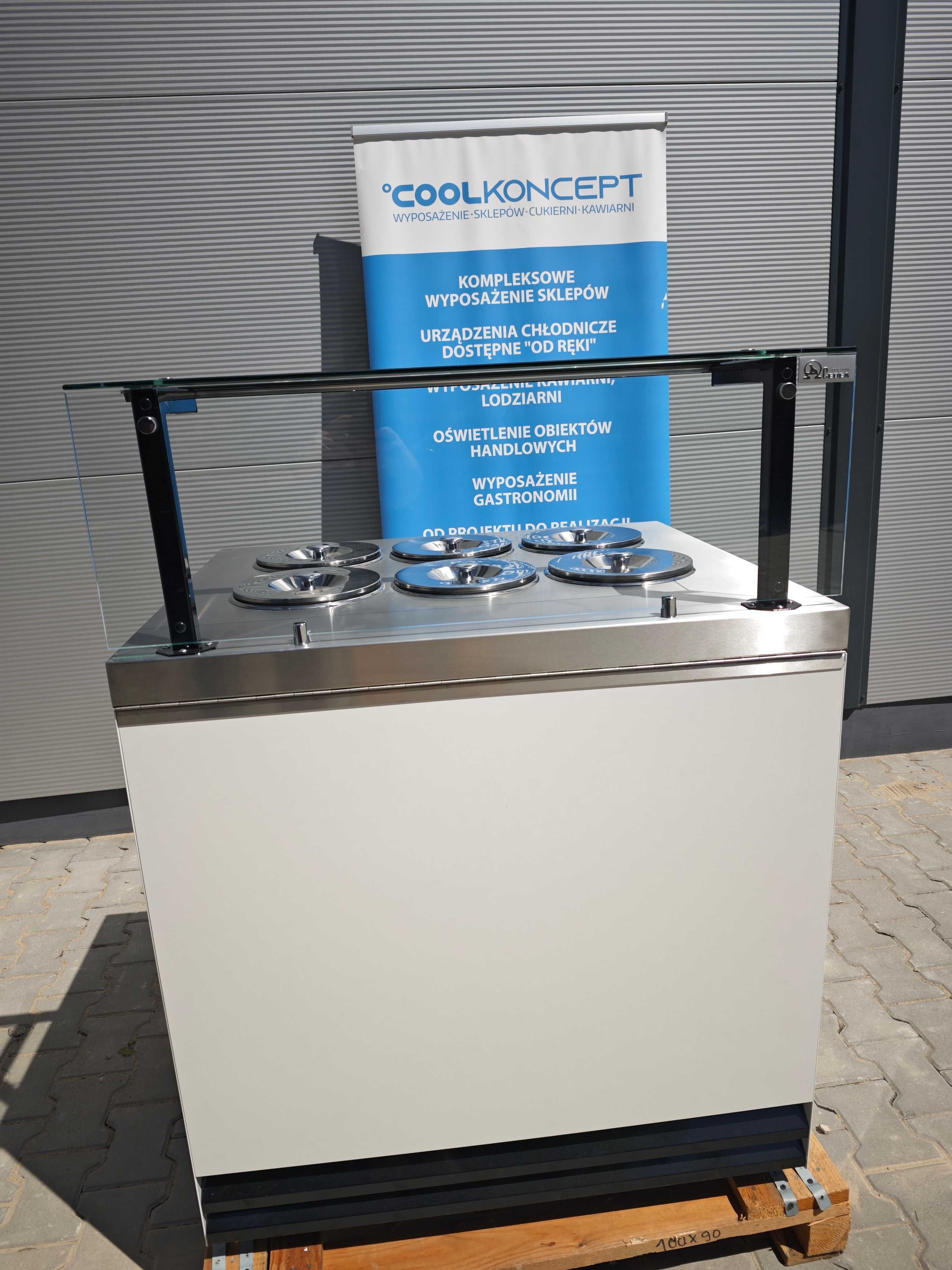 Dystrybutor do lodów Cebea Apollo 6/6 smaków, Nowy!
