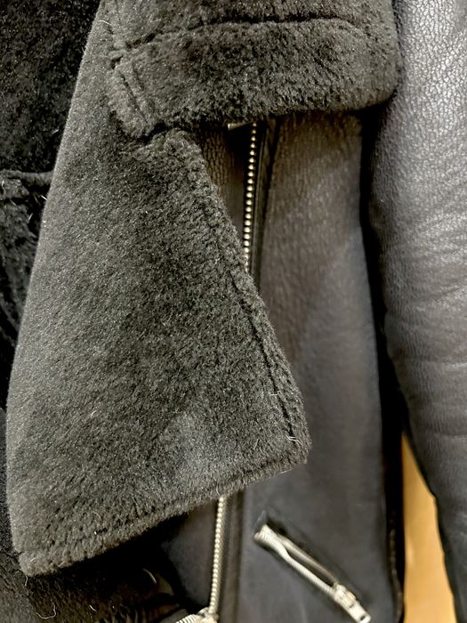 Дублянка авіатор, еко дублянка косуха, чорна дублянка пілот