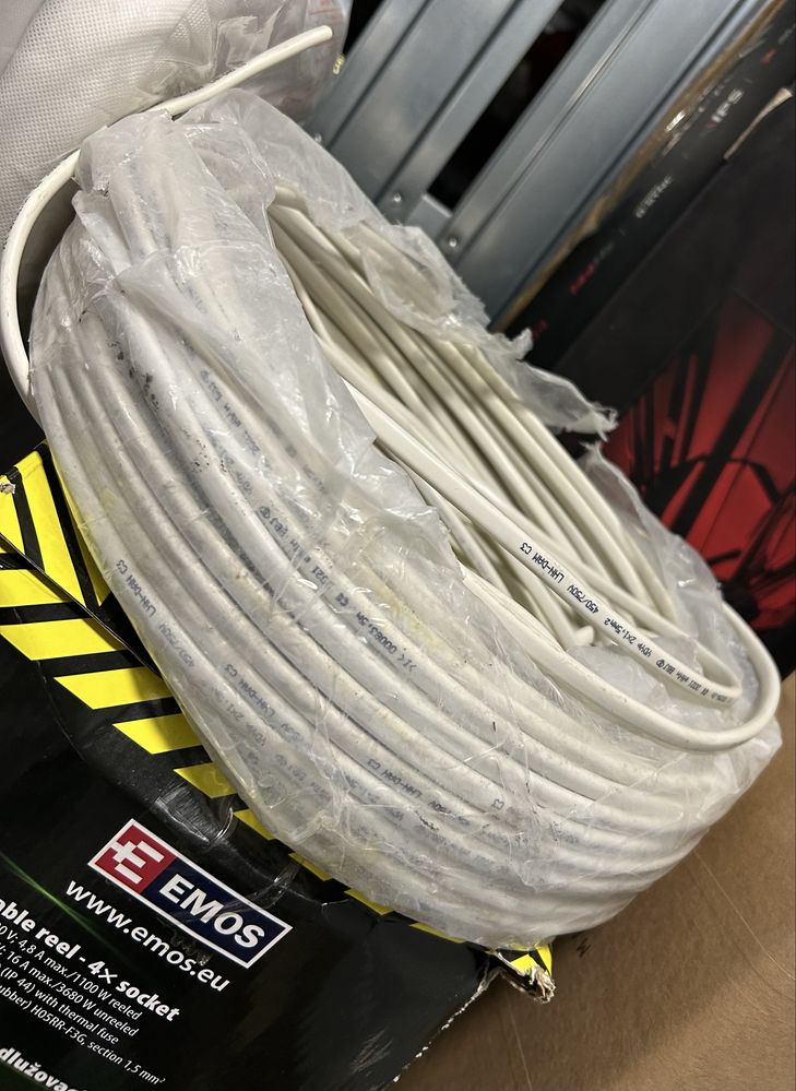 Kabel YDYp 2×1,5 mm² – 40m – markowy przewód instalacyjny 450/750V