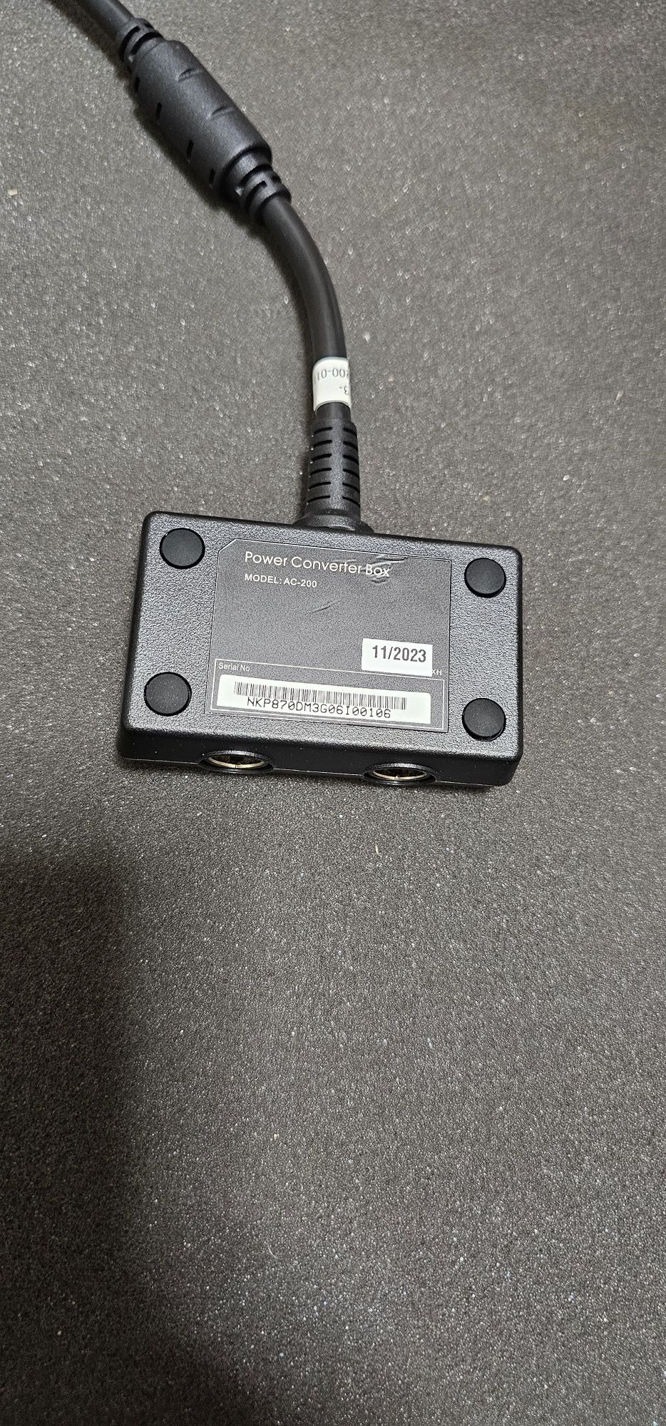 Адаптер для подключения двух блоков питания 4 pin Ноутбуки Clevo MSI