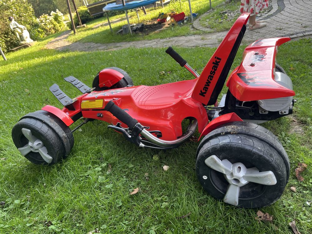 Bolid kawasaki, formuła f1, autko elektryczne  dla dzieci