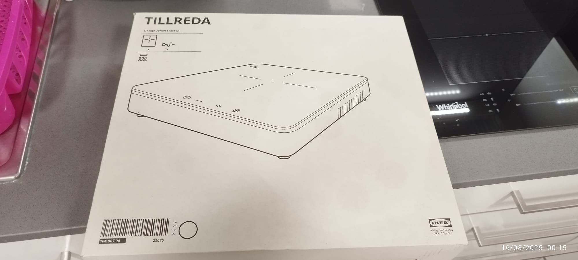 Placa de indução IKEA