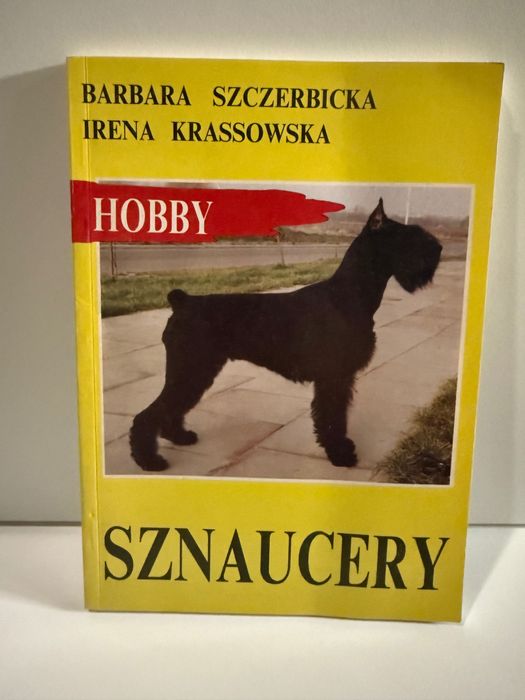 Książka- psy Sznaucery