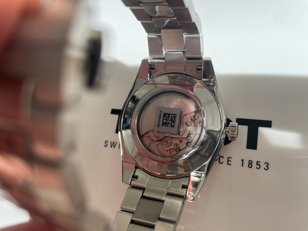 Годинник Tissot Gentleman Powermatic 80 Silicium Solid 18K Gold bezel