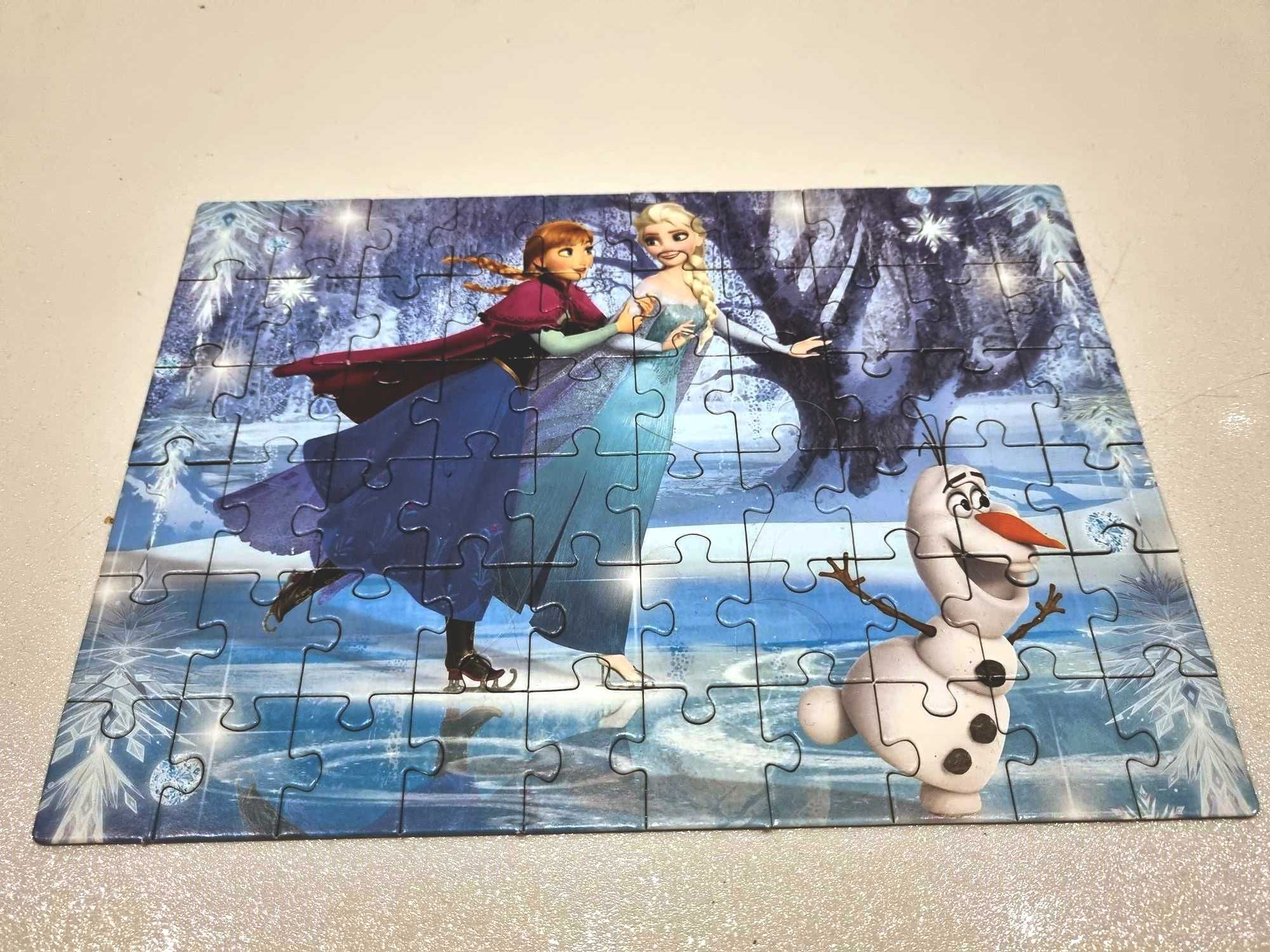 Puzzle 2w1 Clementoni Frozen 2x 60 el. Disney Kraina Lodu Super Color