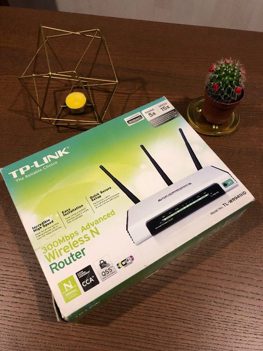 TP-Link Router Wireless N 300Mbps Model No. TL-WR941ND