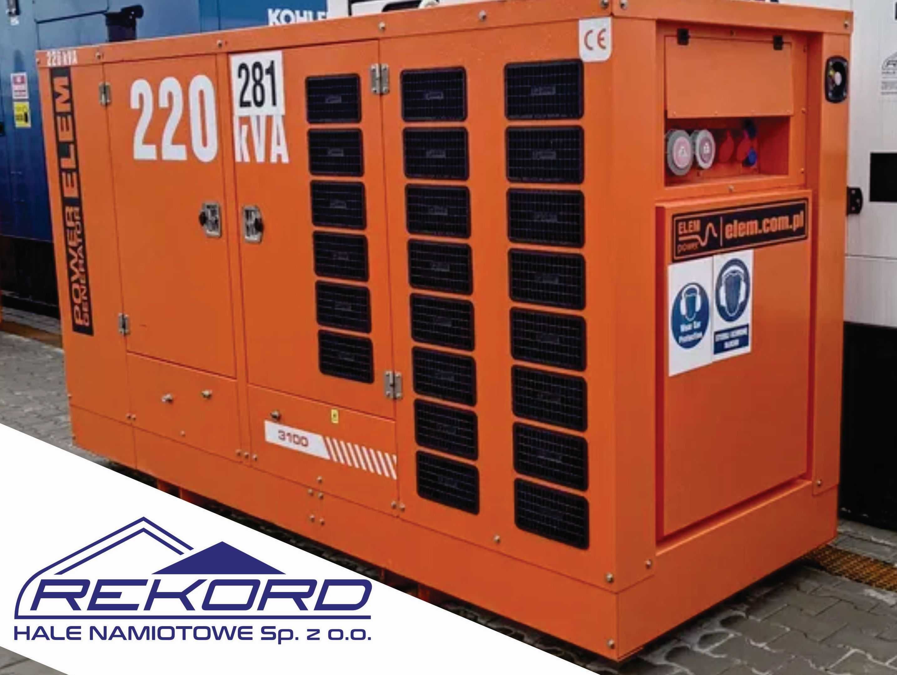 Agregat Prądotwórczy GRUPEL ELEM 5400 h - 2021 rok - 220KVA (nr. 281)