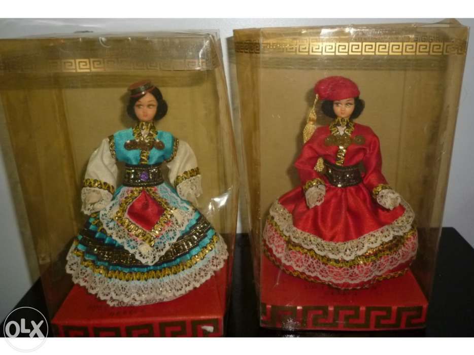 Boneca grega/boneco mexicano / boneca maltesa