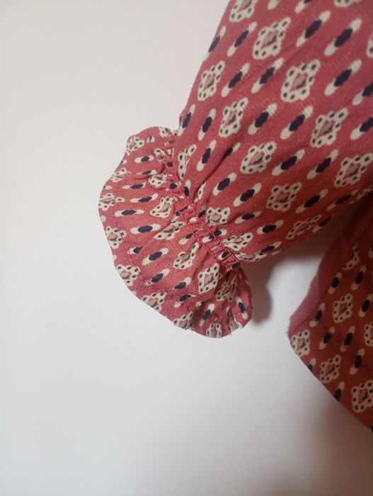 Camisola padrão rosa