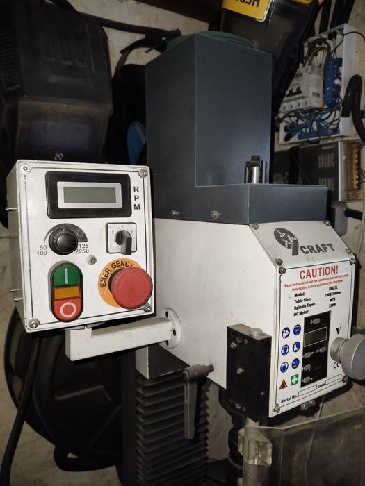 Фрезерно сверлильный станок 9craft dm25l