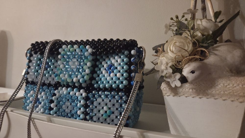 Torebka z koralików