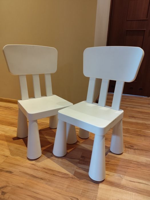 Krzesełko dla dziecka mammut Ikea 2 szt