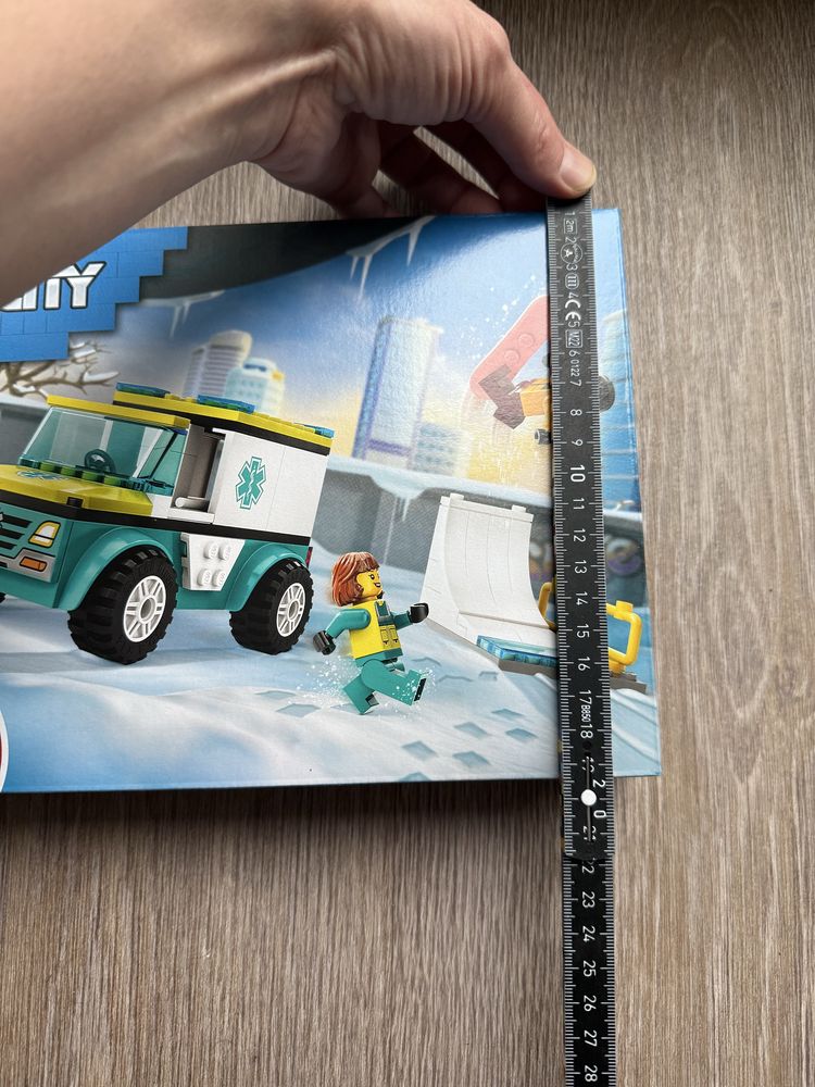 Конструктор Lego швидка допомога, Лего Lego скорая помощь, LEGO CITY