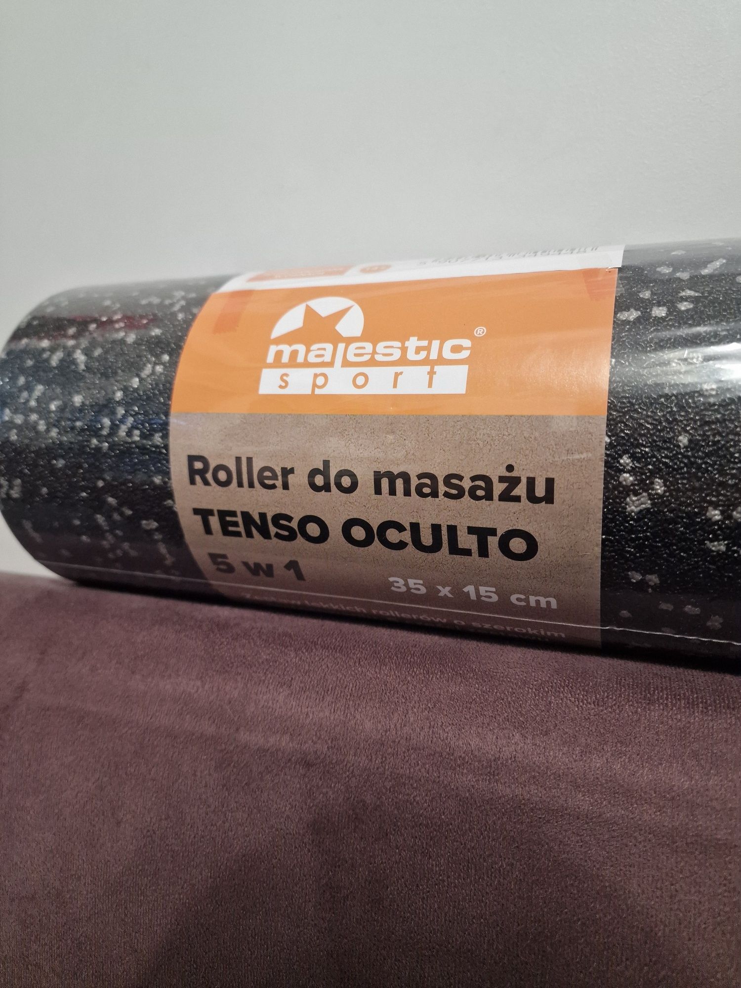 Roller do masażu nowy Majectic Sport wałek lacrosse duoball Stożek jeż