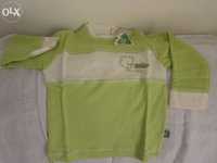 Camisola de bebe Maiorista Baby 12 meses e 3 meses verde