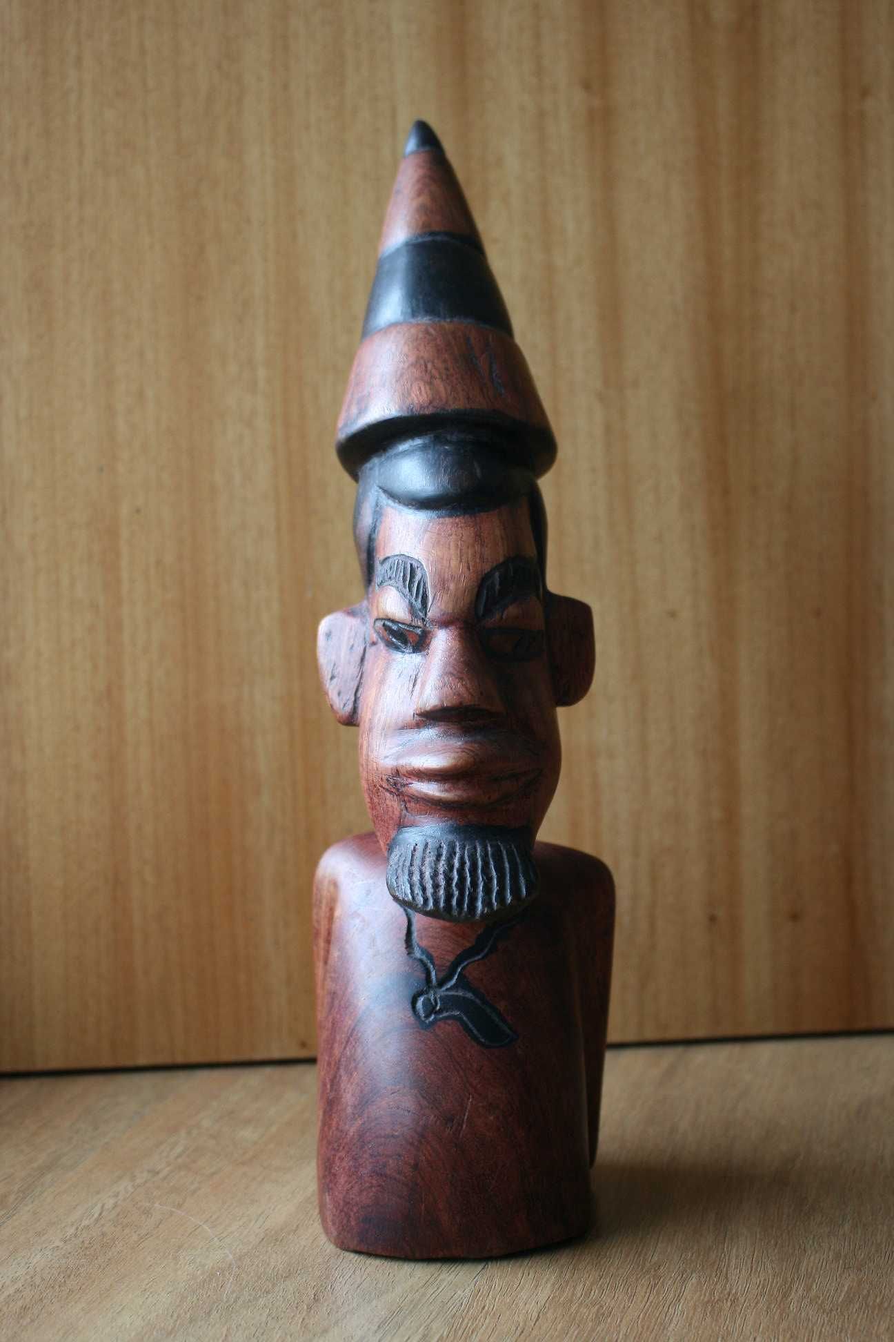 Arte africana – Escultura/busto em madeira - África (inclui envio)