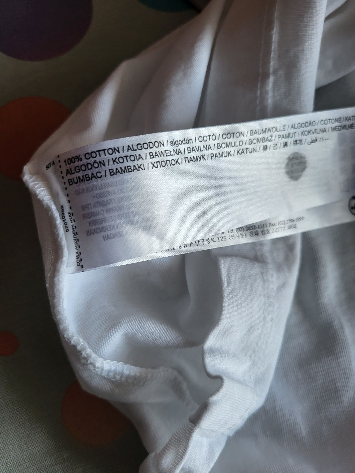Zestaw 2 podkoszulek damski białych