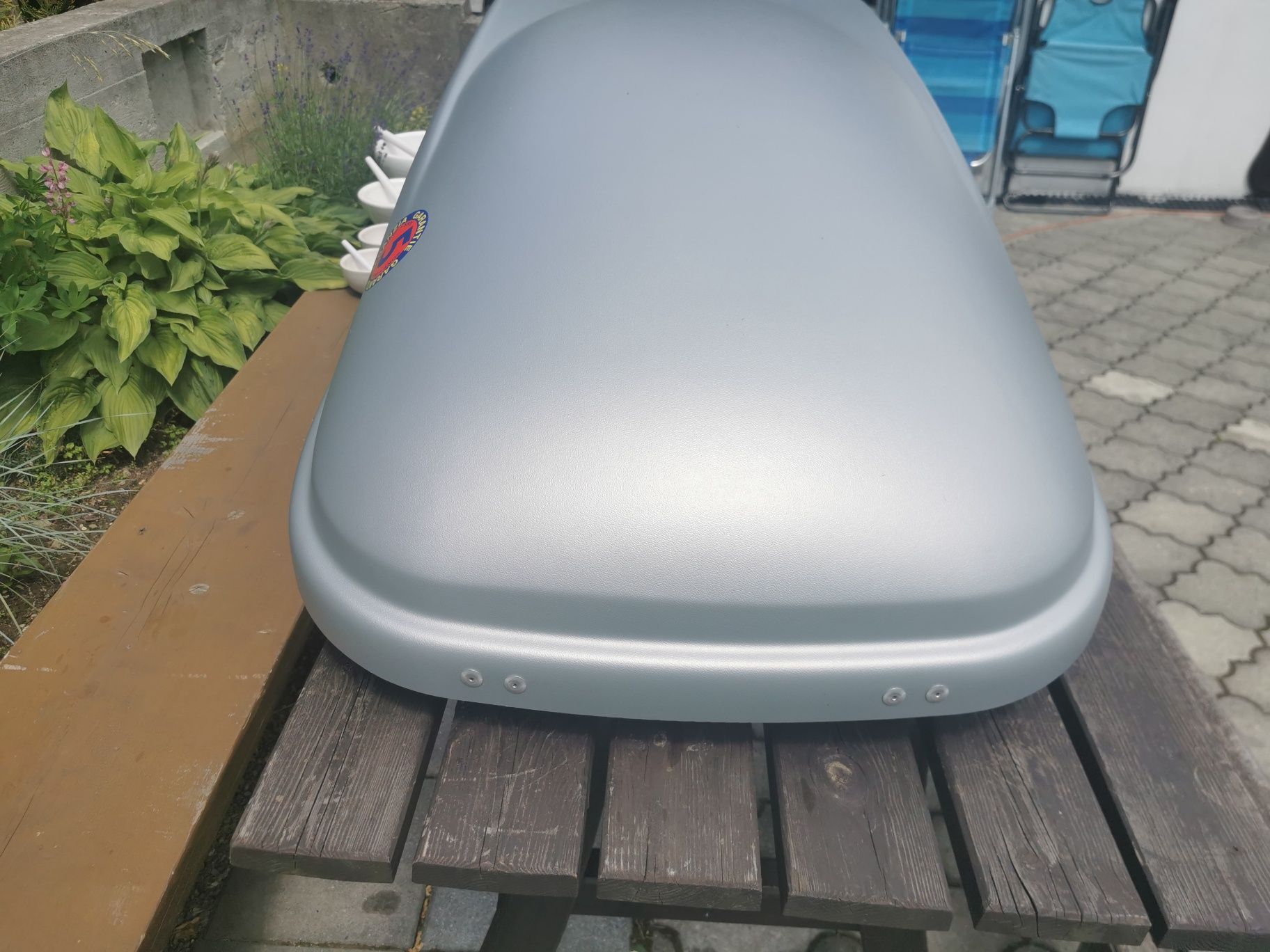 Box dachowy, Bermude 315, super stan, Bagażnik dachowy