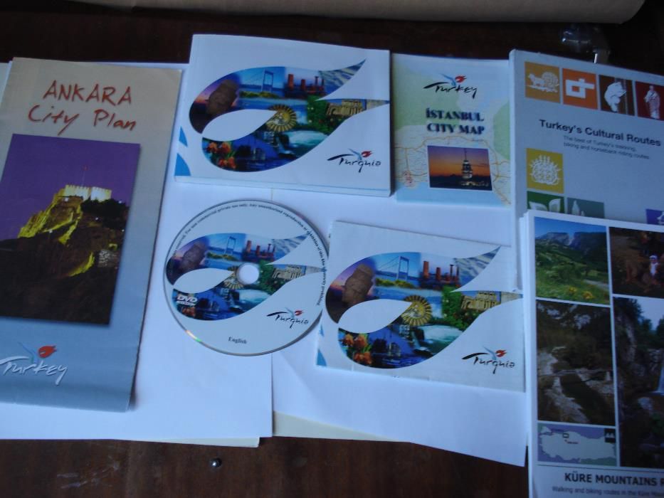 Livro/Mapas e CD Turquia