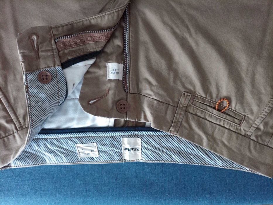 Calcas chino Pull&bear Slim fit 40