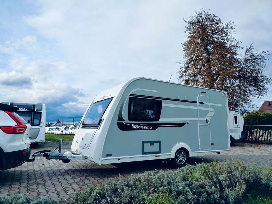 Elddis Sanremo 402  1 właściciel! Wzorowy stan! Mover ! Namiot Gratis!