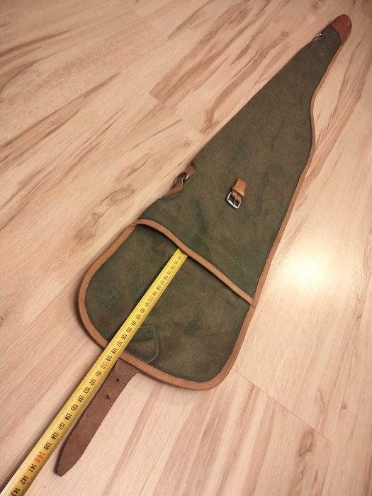 Cienki materiałowy pokrowiec na wiatrówkę 111cm, bez paska