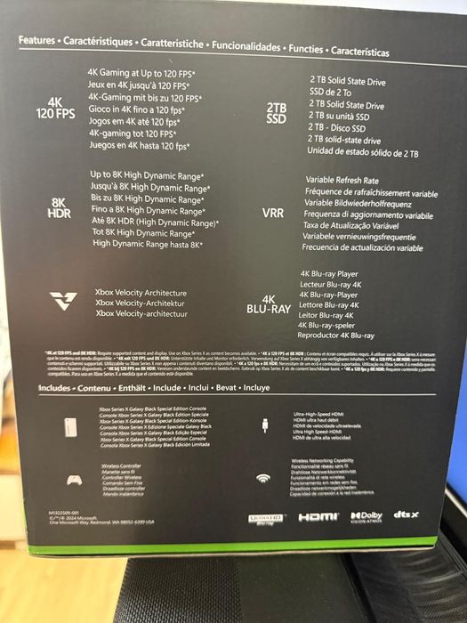 Xbox Series X - Edycja Specjalna 2TB Galaxy Black Special Edition