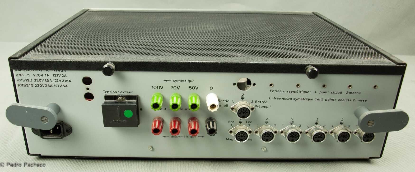 Vendo 3 amplificadores Merlaud e 1 vintage Ferguson