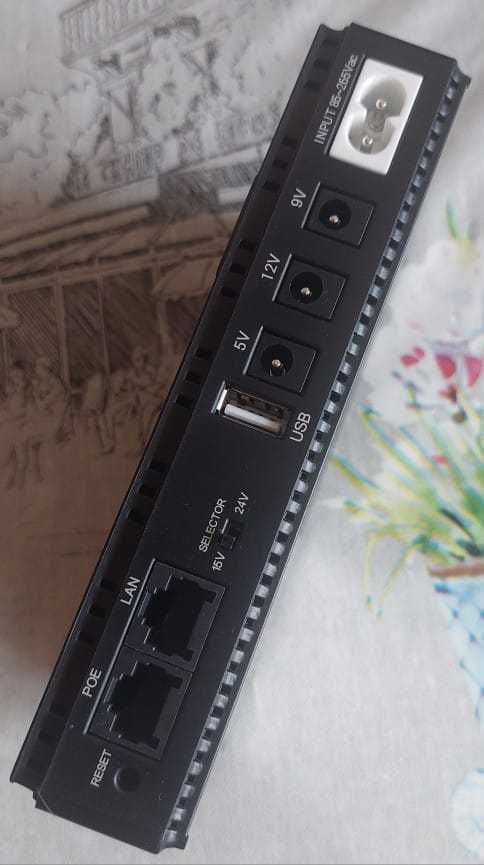 Джерело безперебійного живлення міні ДБЖ (UPS, 18Вт, DC) gpon, роутер