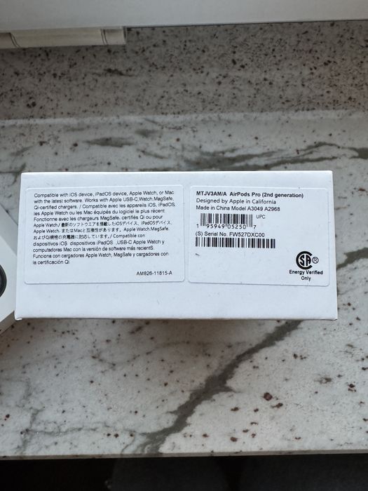 AirPods Pro 2 – nowe, oryginalne, nieotwierane