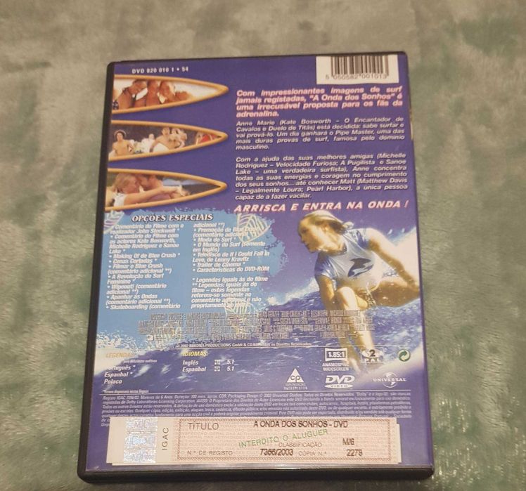 DVD A Onda dos Sonhos