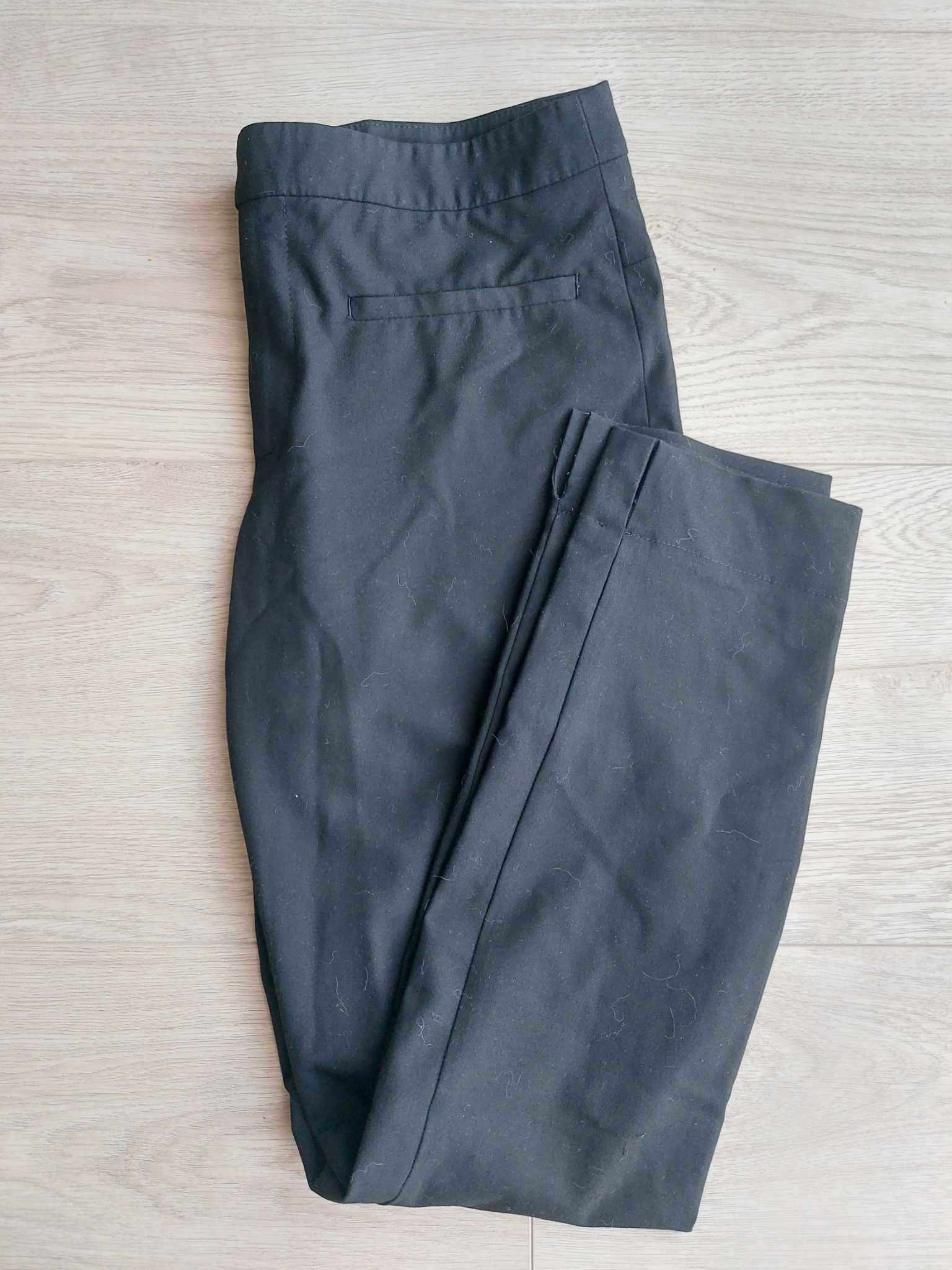 Cygaretki chinosy czarne zara eleganckie zara xs