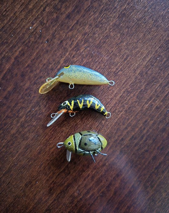 Woblery wobler drewniane AL