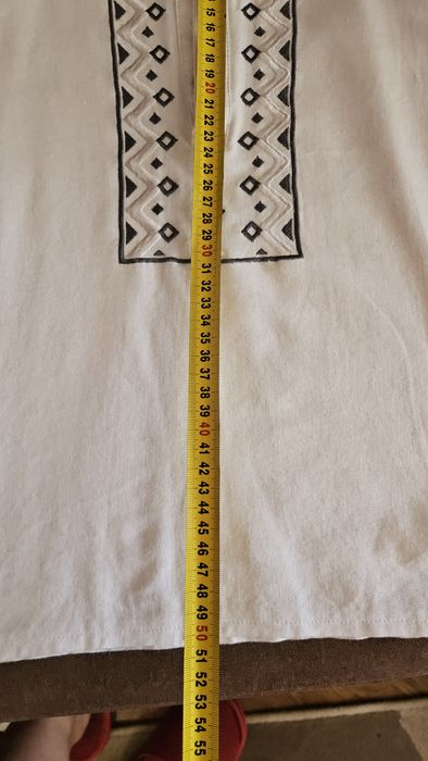 Вишиванка рубашка льон