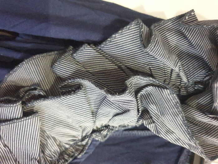 Top azul Rinascimento