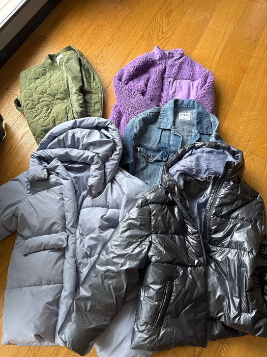 Paczka ubrań na sprzedaż - dziewczęce