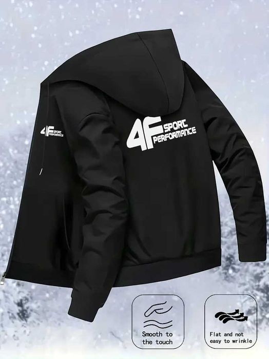 Kurtka Męska z Kapturem