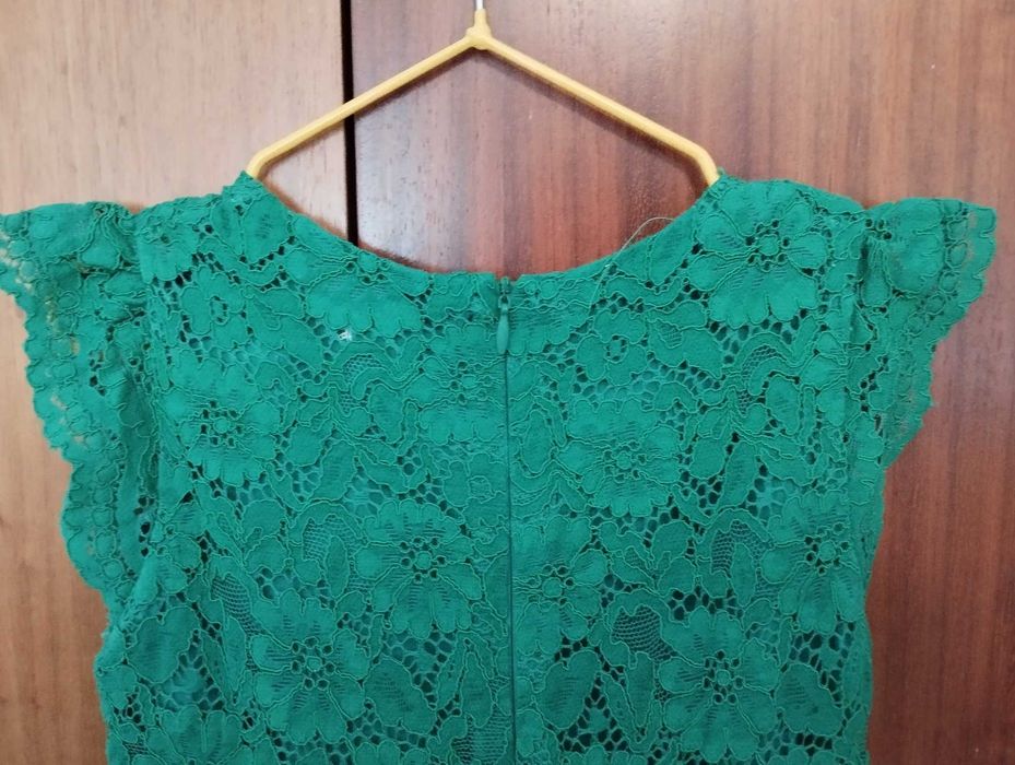 Vestido Mayoral Festa - 7 anos - em muito bom estado