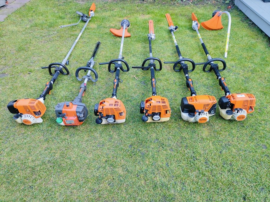 Nożyce na wysięgniku STIHL km85 combi piła kosa krawędziarka