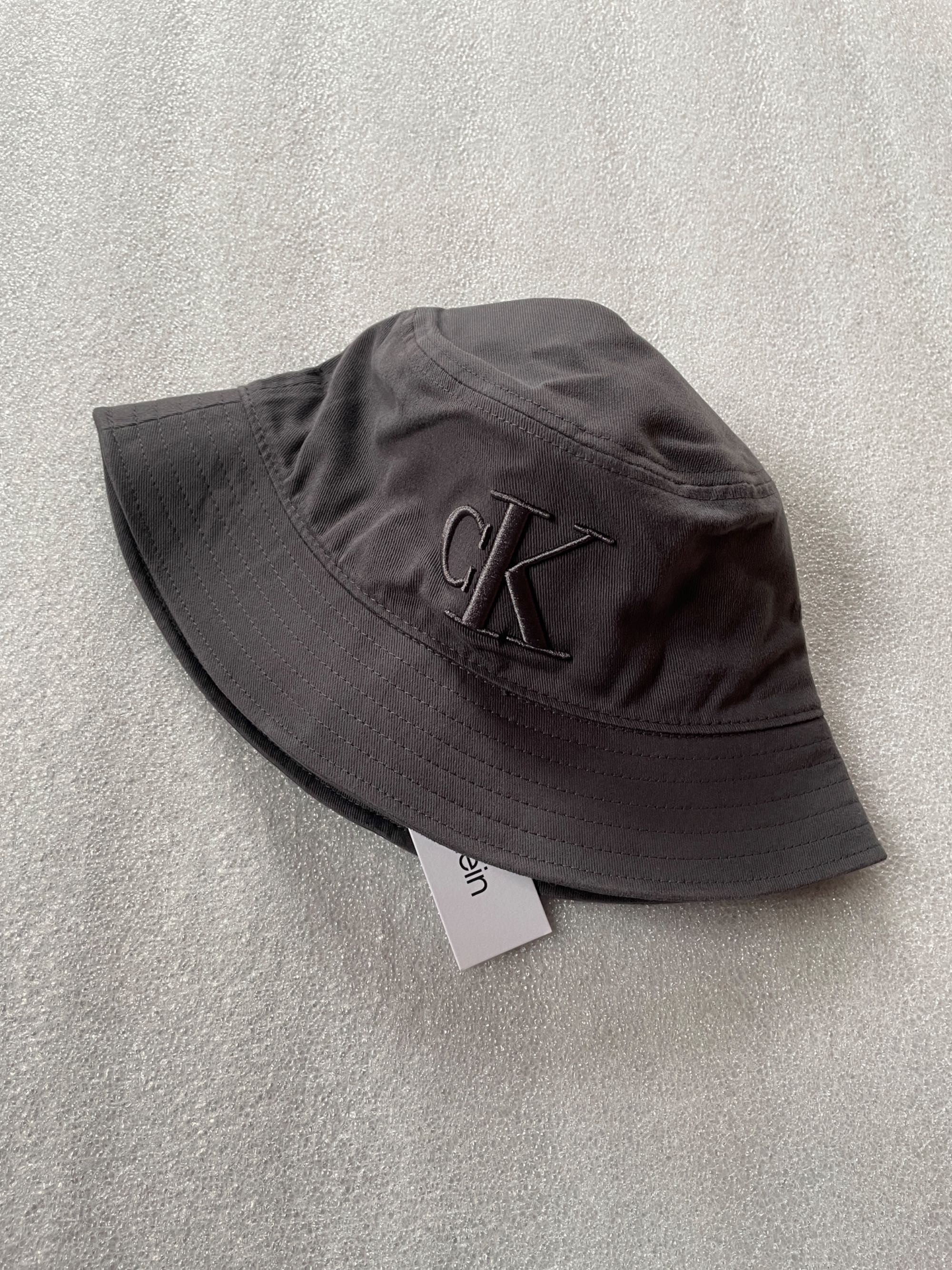 Новая шапка - панама calvin klein (ck twill logo bucket hat)с америки