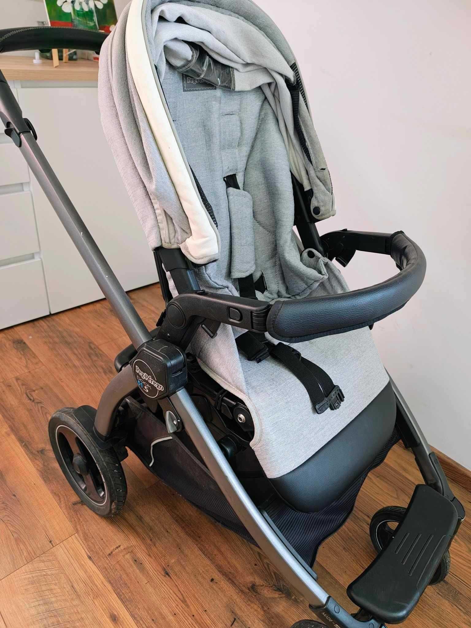Wózek Peg Perego Book 51 S 5w1 z fotelikiem + GRATISY
