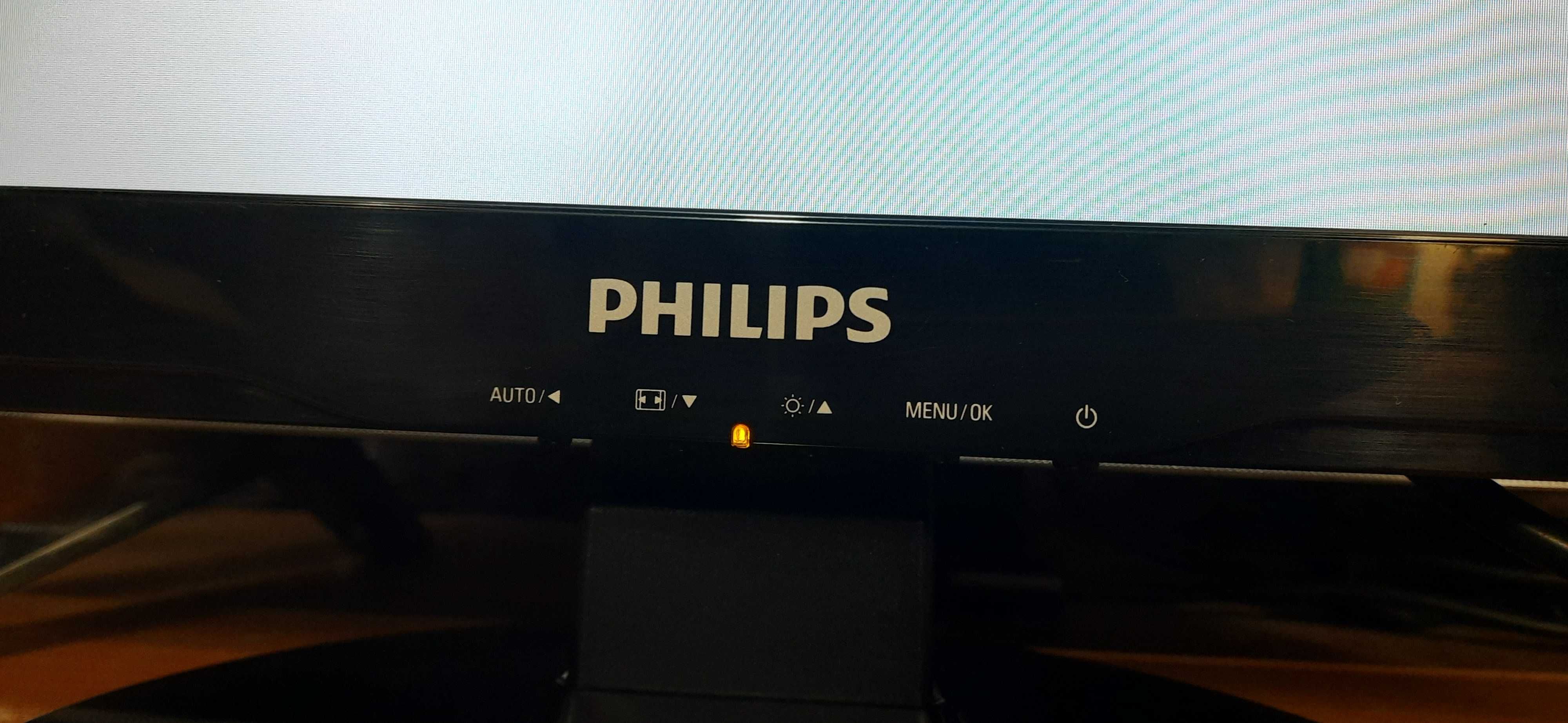 Монитор PHILIPS 192E1 под ремонт. Белый экран.