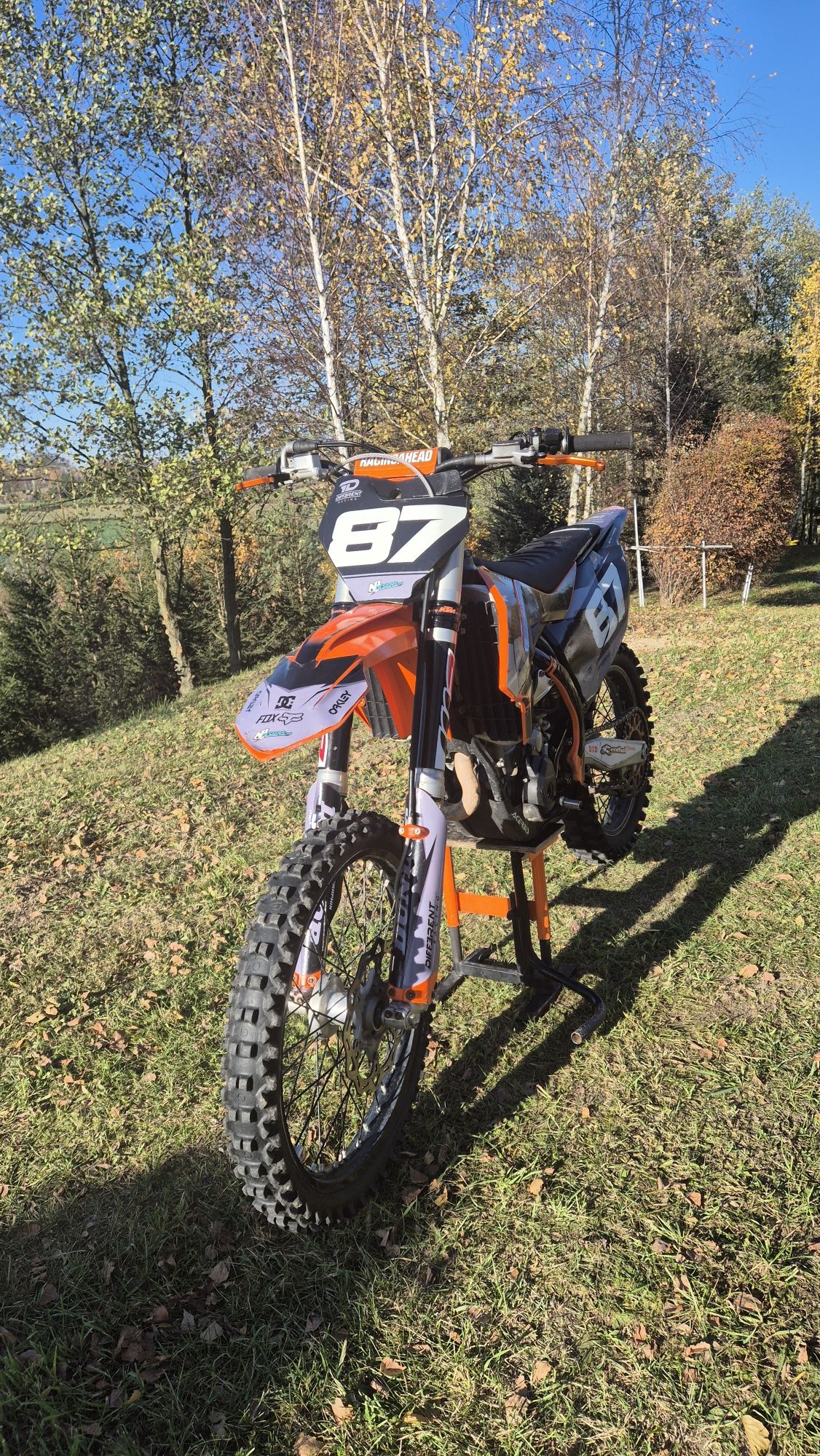 Ktm Sxf 250, 2017, rozrusznik,mapy