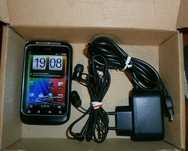 Smartfon HTC Wildfire S A510e, 512 MB / 512 MB 3G czarny. Komplet.