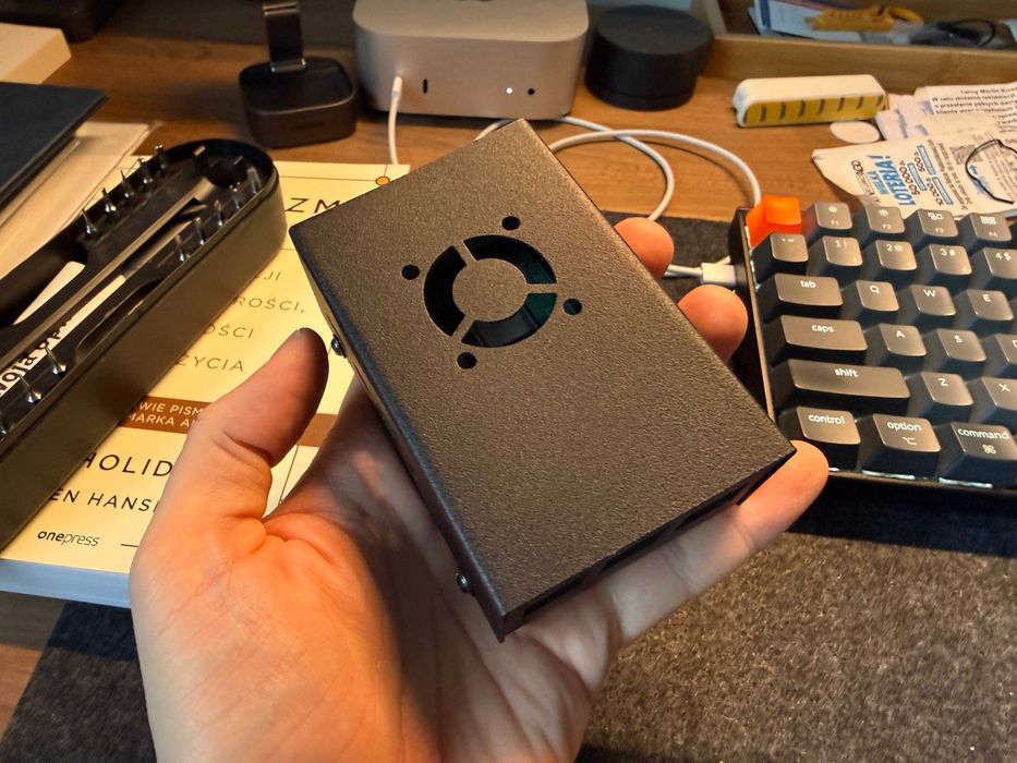 Raspberry Pi 4 model B WiFi DualBand Bluetooth 2GB + metalowa obudowa