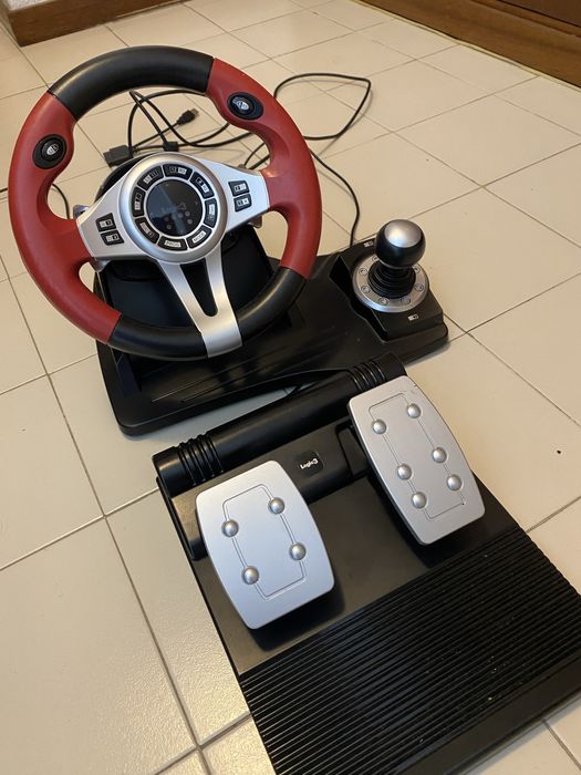 RARÍSSIMA! Volante Logitech Driving Force EX
