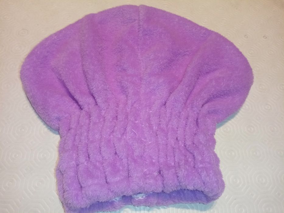 Touca /toalha de banho cabelo
