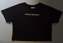 Czarny T-shirt z nadrukiem Reserved r. S